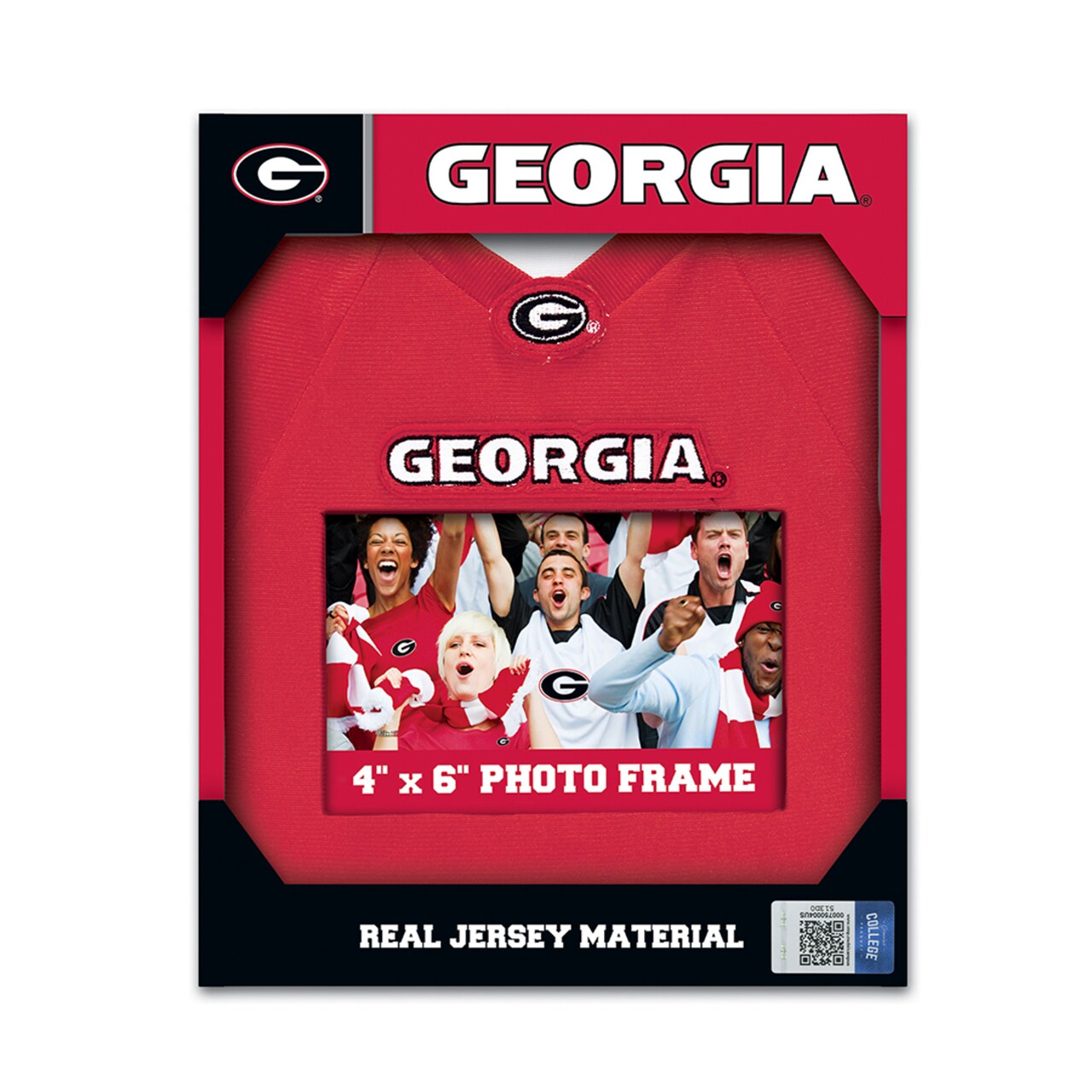 MasterPieces Sports Decor - NCAA Georgia Bulldogs - Team Jersey Uniformed Picture Frame For 4"x6" Photos